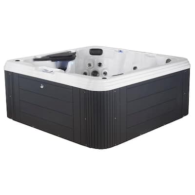 Narada Harmony LS 6-Person 38-Jet, 90-Port Lounger 240V Hot Tub with Bluetooth Stereo, Ozone, Stainless Jets and Heater