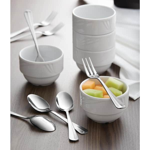 Old English 18/0 Stainless Steel Bouillon Spoons (Set of 36)