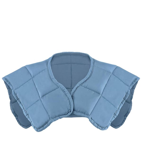 cadeninc 4.6 lb. 21.6 x 21.6 in. Blue Weighted Shoulder Wrap (2 Pack (Set of 2)