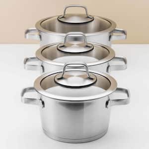 Essentials Manhattan 10-Piece Stainless Steel Cookware Set