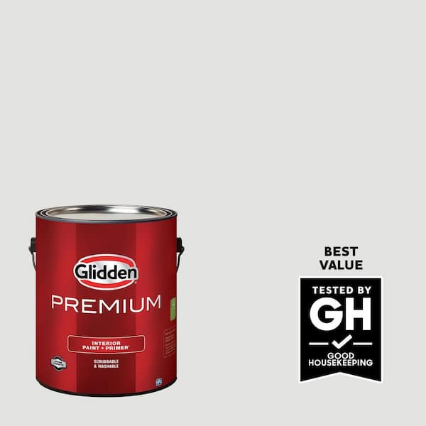 Glidden Premium 1 gal. PPG1001-2 Aria Flat Interior Latex Paint