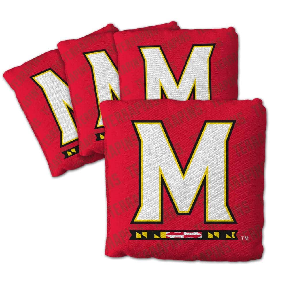 Maryland Terrapins Red Bean Bags 4pk product image for price tracking