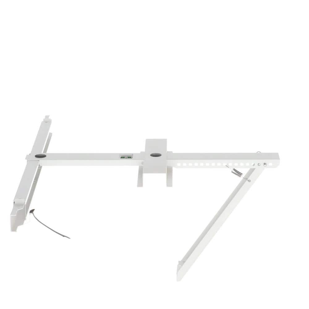 Black Adjustable Wall Mount A/C Support Bracket