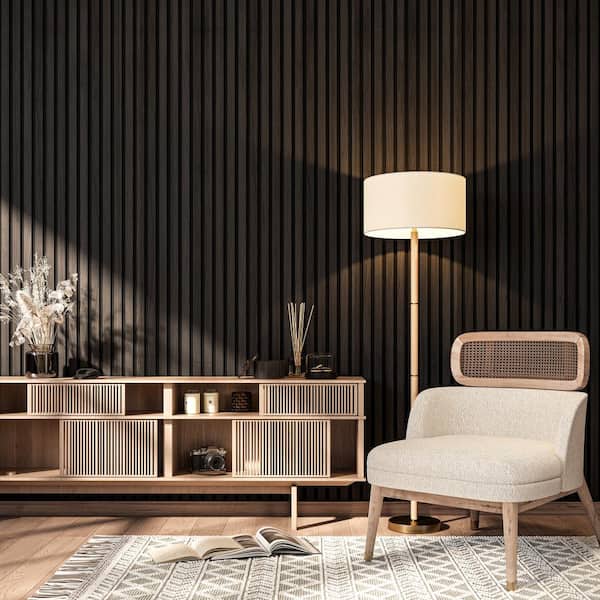 Ejoy 94 in. x 23.6 in x 0.8 in. Acoustic Vinyl Wall Cladding