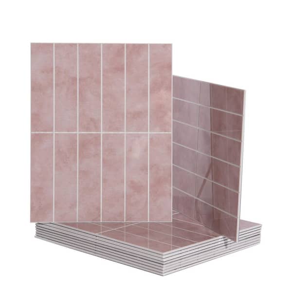 Art3d Aqura Stone Style 12 in. x 12 in. Peel and Stick Wall Tile Backsplash (10-Pack) Art3d Aqura Stone Style 12 in. x 12 in. Peel and Stick Wall Tile Backsplash (10-Pack)