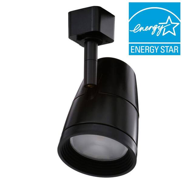 Juno Trac-Lites R600L Series LED 10 Watt Black Track Lighting Fixture