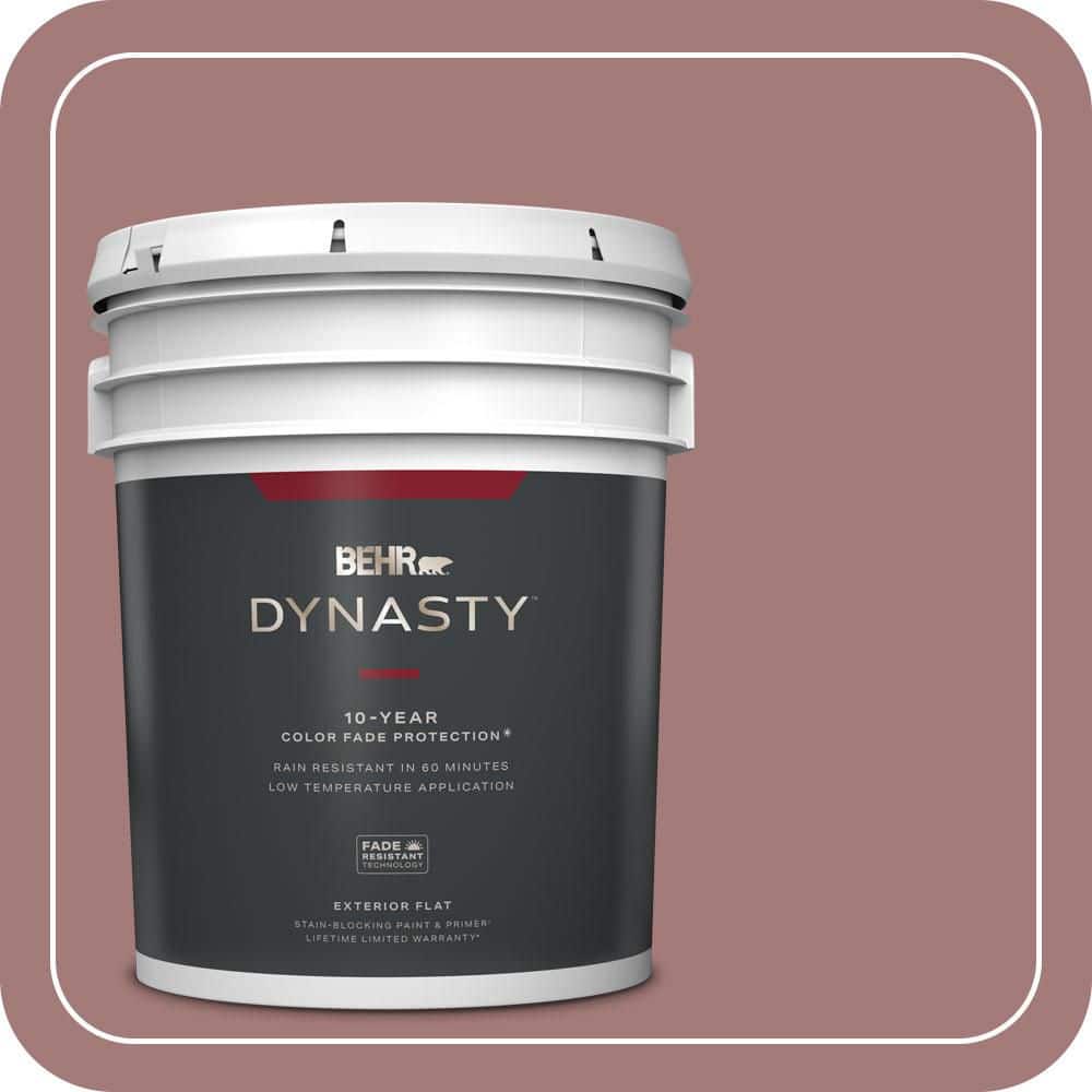 5 gal. #ICC-108 Brandied Apple Flat Exterior Stain-Blocking Paint & Primer price history on PriceWatchPro