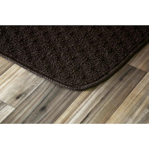 Town Square Mocha 2 ft. x 2 ft. 2-Piece Rug Set