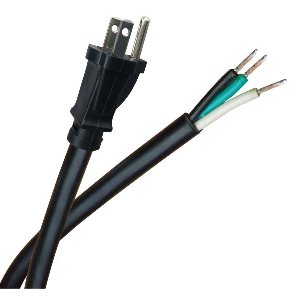 Husky 9 ft. 14/3 MediumDuty Tool Replacement Cord in Black (6Pieces/PDQ) KAB2 The Home Depot