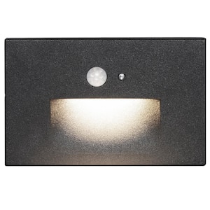 Plug-In Black Motion Sensing LED Stair Light
