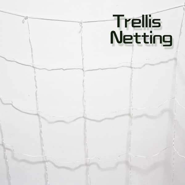 30' x 60' White Heavy Duty Polyester Mesh Netting | by Tarps Now