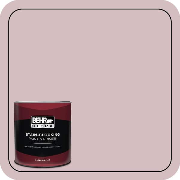 BEHR ULTRA 1 qt. #PPU17-09 Embroidery Flat Exterior Paint & Primer