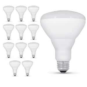 65-Watt Equivalent BR30 Dimmable CEC Enhance 90+ CRI E26 Medium Base Flood LED Light Bulb, Soft White 2700K (12-Pack)