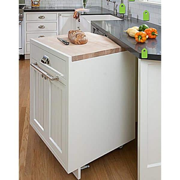 1 in. x 25 in. x 30 in. Allwood Birch Project Panel, Table Top