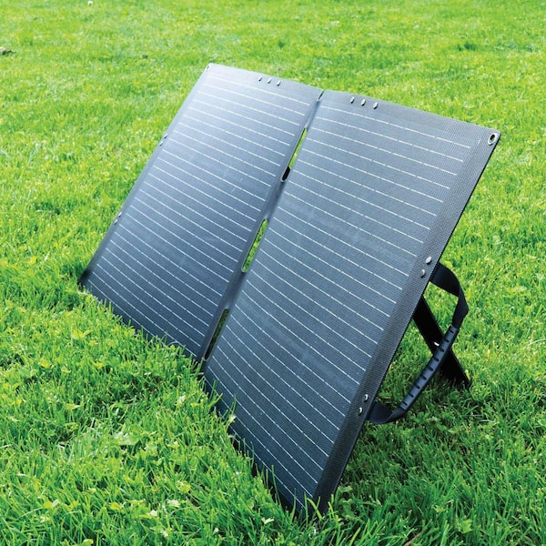 Wagan Tech High Efficiency 100-Watt Foldable Solar Panel
