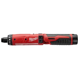 M4 4V Lithium-Ion Cordless 1/4 in. Hex Screwdriver 1-Battery Kit