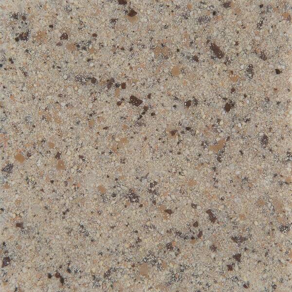 St. Paul 4 in. Solid Surface Technology Vanity Top Sample in Mojave