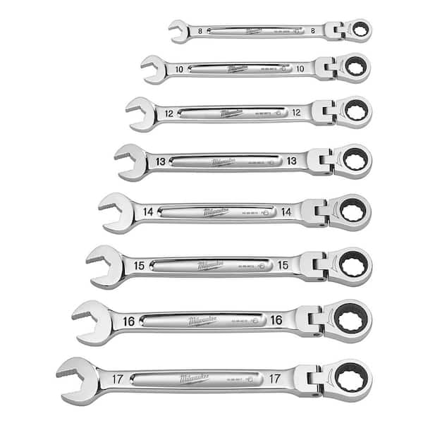 New Milwaukee Flex-Head Ratcheting Wrenches