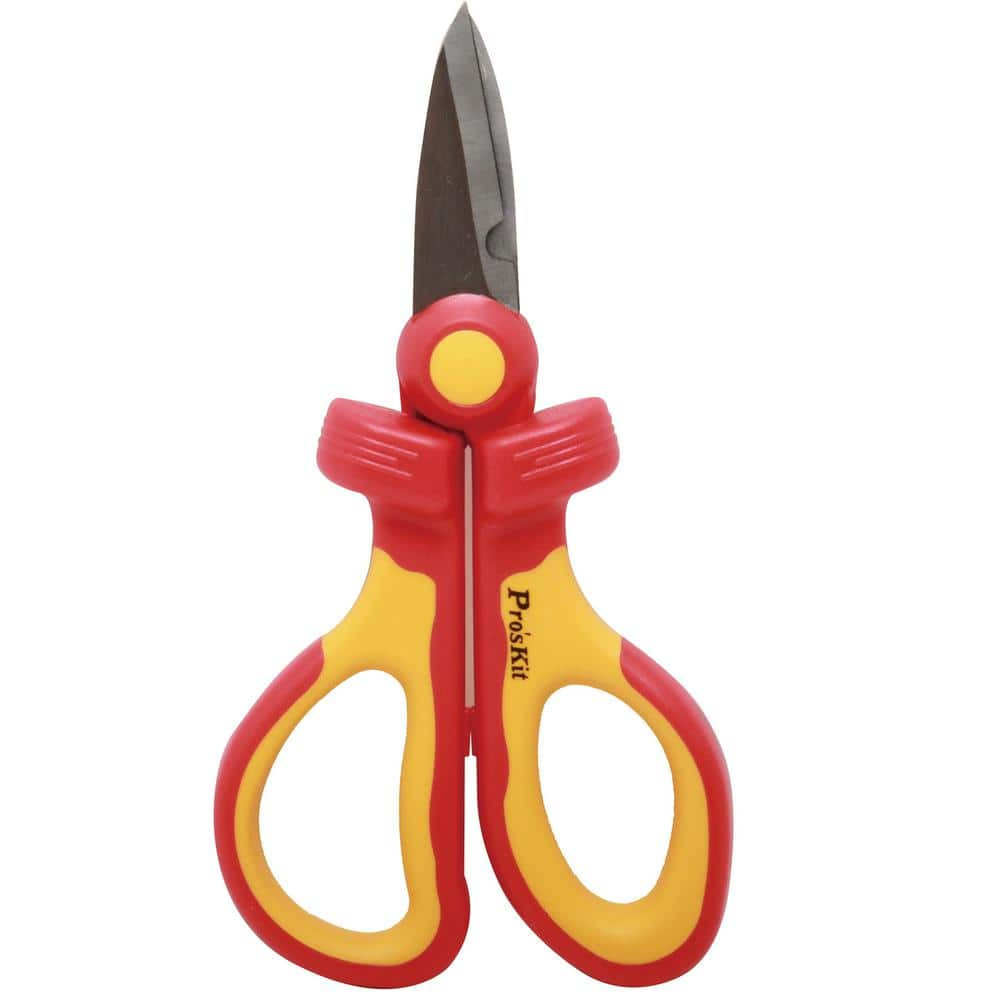 Industrial Stainless Steel Electrician's Scissors up to #6 AWG