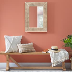 Medium Rectangle Natural Rattan and Cane Mirror (24 in. W x 32 in. H)