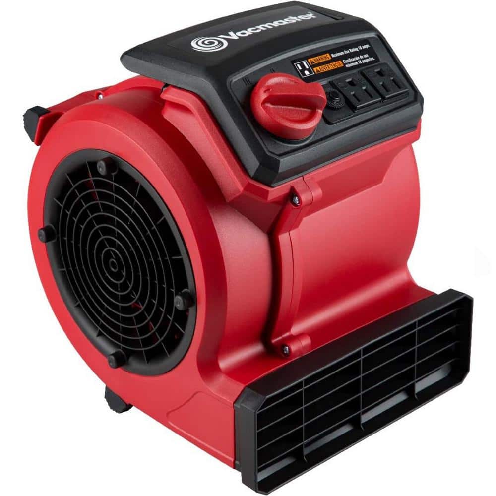 3 Speed Floor Fan Portable Air Mover and Carpet Dryer for Drying and Coolin