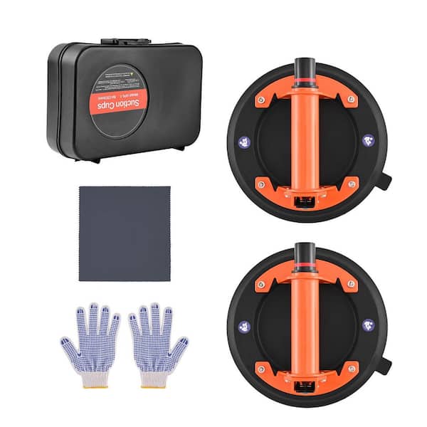 Vacuum Suction Cup, 8 in. Vacuum Glass Lifter, 429 lbs. Max Lifting Capacity Tile Suction Cup Tool, 2025 update
