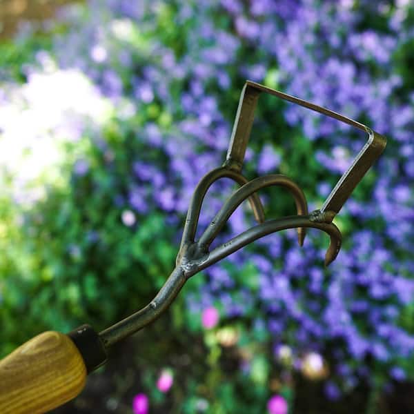 DeWit 54.5 in. L Ash Hardwood Handle 59 in. L Stirrup Garden