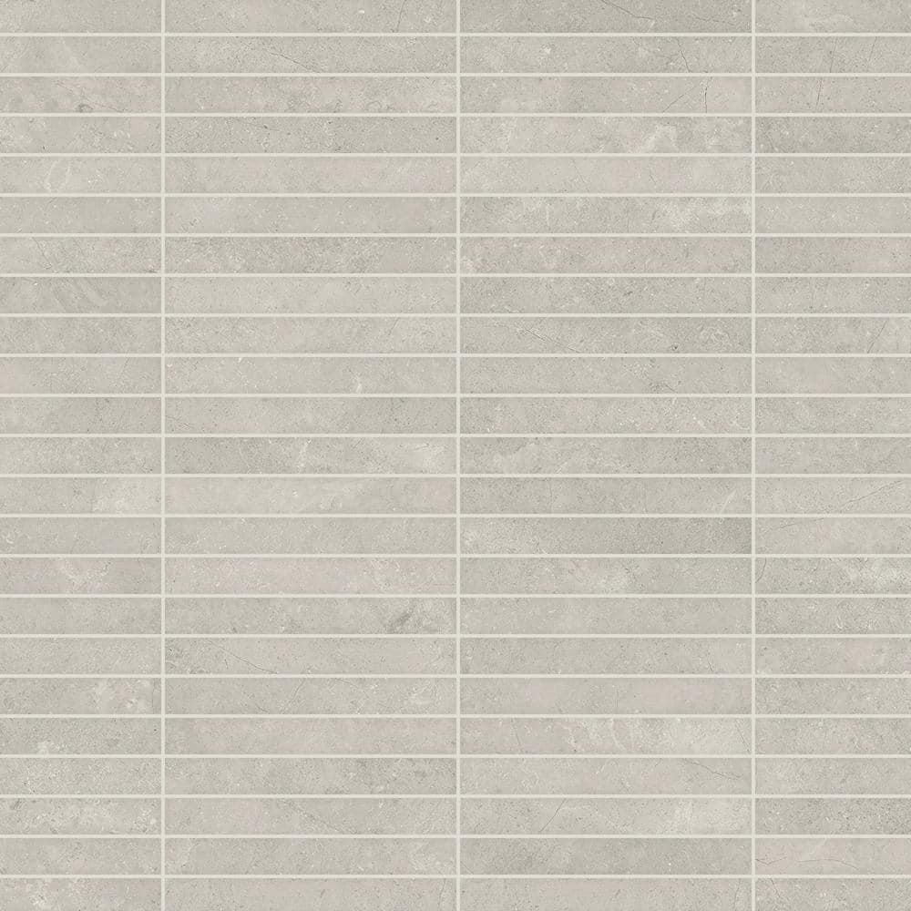 Sample of Brava Gris Matte 2 in. x 8 in. Porcelain Stone Look Floor and Wall Tile price history on PriceWatchPro