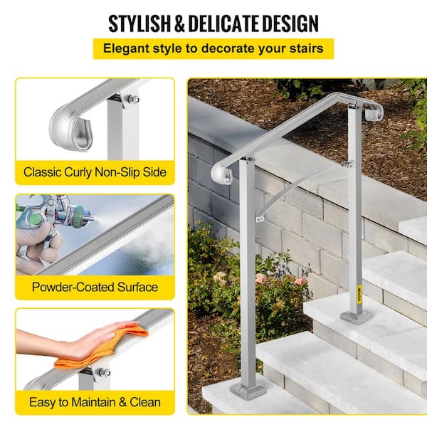 Taylor Made Dock Step Railing Double Tread (Steps Sold Separately) 47201 -  The Home Depot