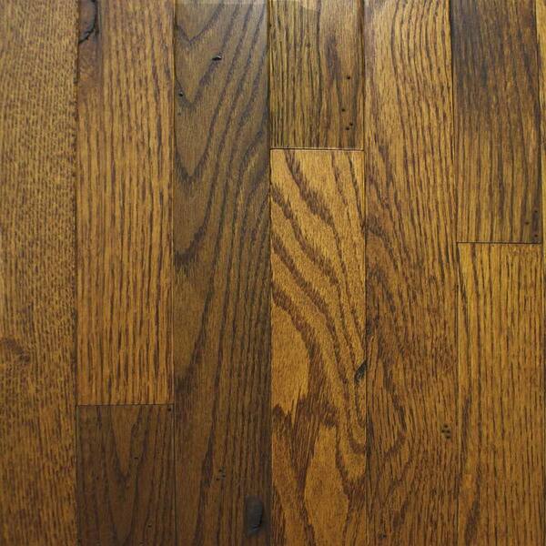 Heritage Mill Red Oak Old World Brown 3/4 in. T x 3-1/4 in. W x Random Length Solid Hardwood Flooring (20 sq. ft. / case)