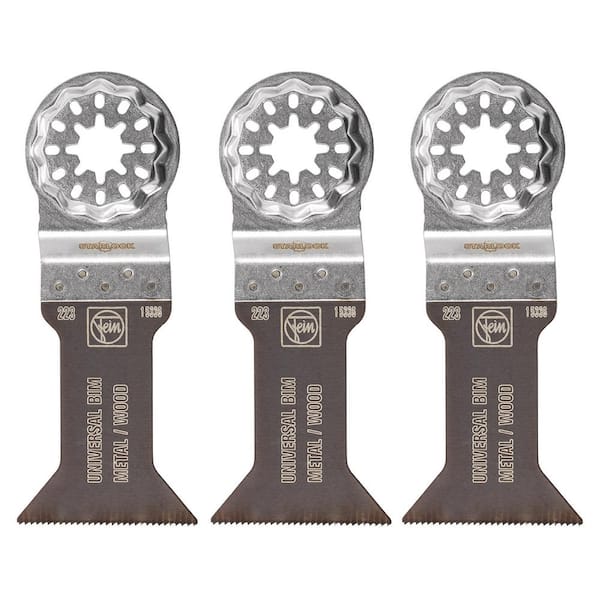 FEIN 1-3/4 in. E-Cut Bimetal Universal Saw Blade (3-Pack)