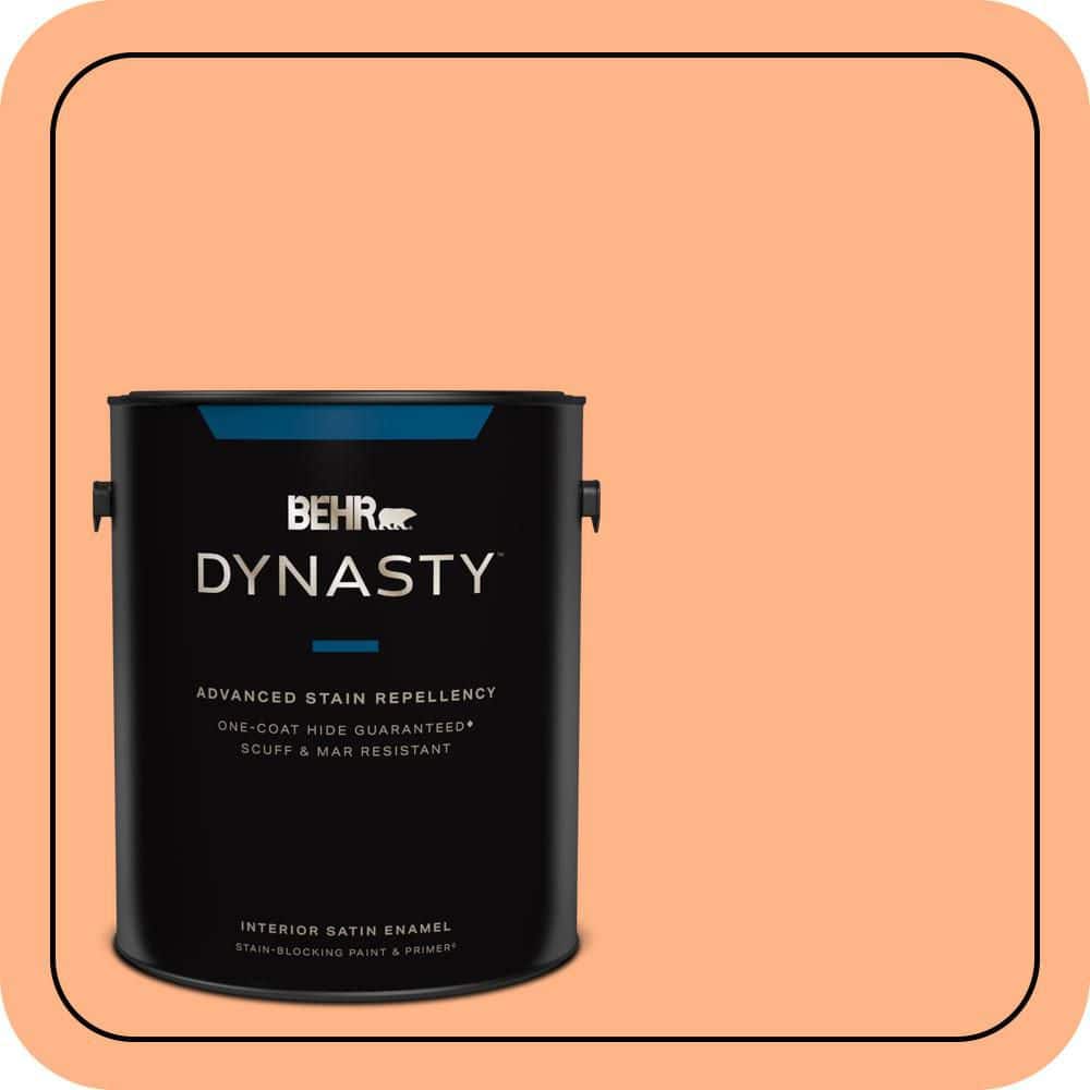 1 gal. #P210-4 Lollipop Satin Enamel Interior Stain-Blocking Paint and Primer price history on PriceWatchPro