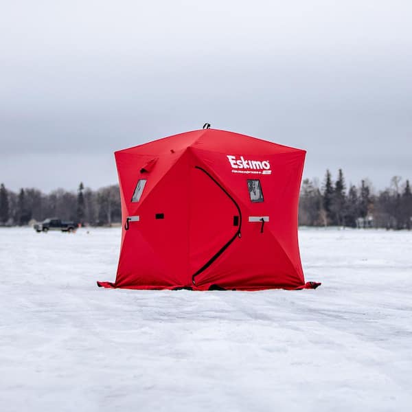 Outdoor Insulated Thermal Ice Fishing Shelter 2 Person Eskimo Sierra Wind  Cover 12642005237