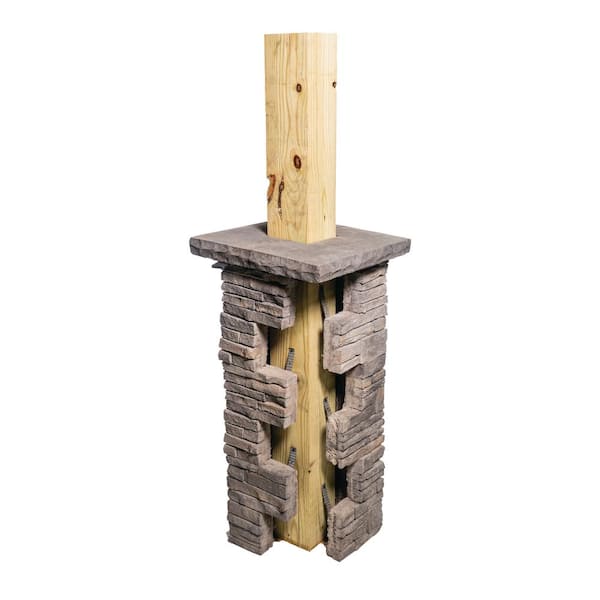 14 in. x 14 in. x 12 in. 1 LF Mystic NorthernLedge ColumnWrap