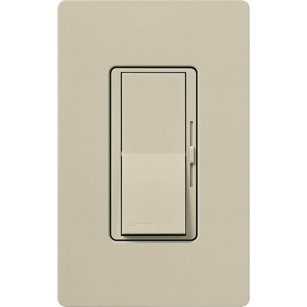 Diva Reverse-Phase Rocker Dimmer Switch, 250-Watt LED/Single Pole or 3-Way, Neutral Required, Clay price history on PriceWatchPro