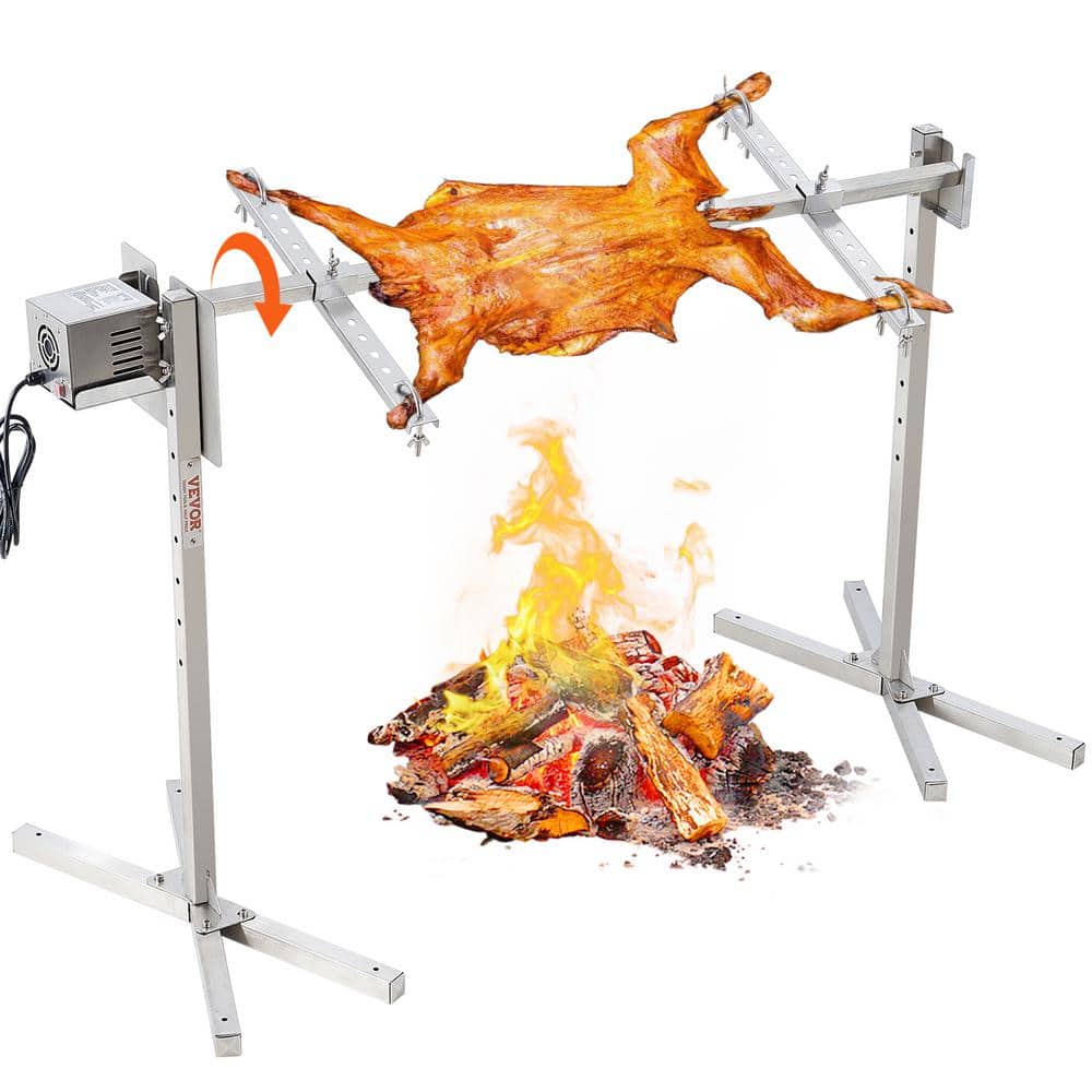 Electric BBQ Rotisserie Grill Kit, 46 In. 90 lbs. Capacity, Automatic 42 Watt Height Adjustable Universal Stand, Kit price history on PriceWatchPro