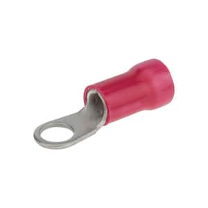 5mm Electrical Ring Terminals Red 