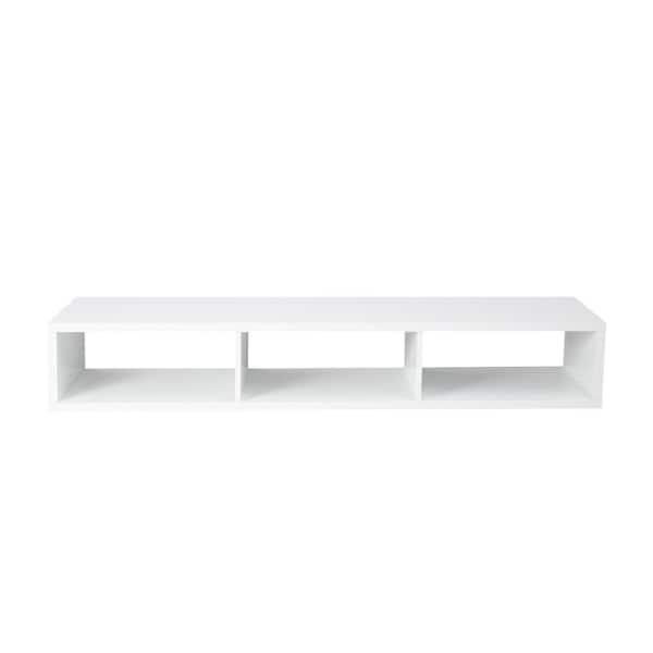 Unbranded 60 in. White TV Stand for Fits TV' up to 50 in.