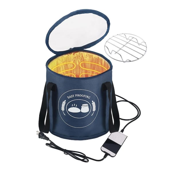 Fermentation Heater Wrap with Digital Temperature Control 50-113°F, 48H Timer, Round Extra Large