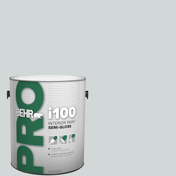 1 gal. #750E-2 Twilight Gray Semi-Gloss Interior Paint