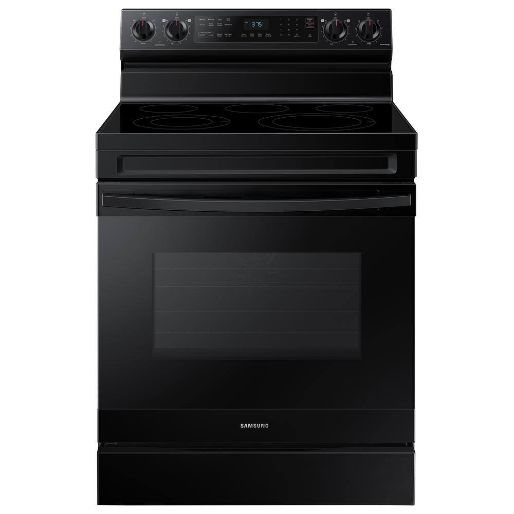 Samsung 6.3 cu. ft. Smart Freestanding Electric Range with No Preheat