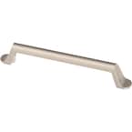 Simply Smooth 5-1/16 in. (128 mm) Satin Nickel Drawer Pull
