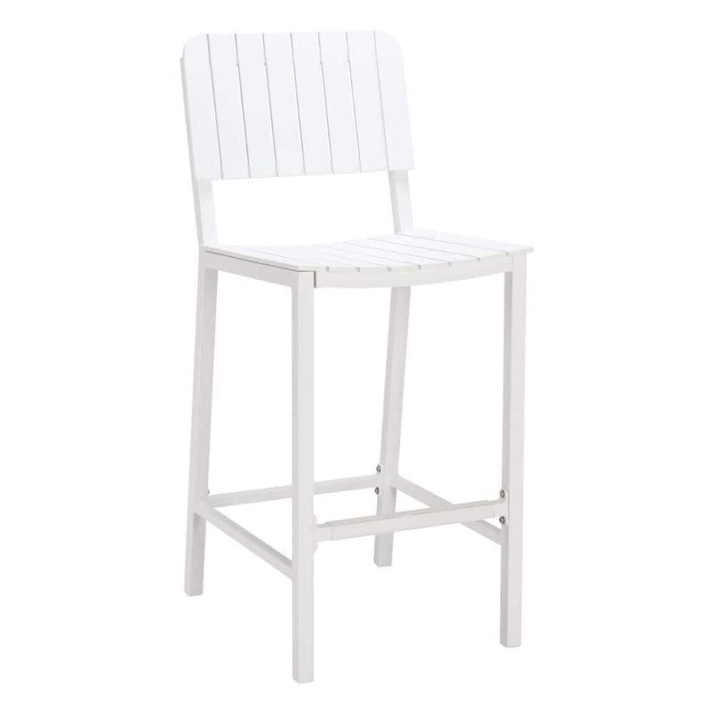 "30"" White Aluminum Outdoor Bar Height Chair" price history on PriceWatchPro