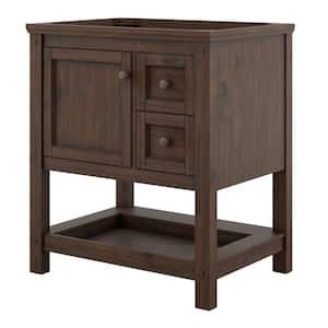 Shay 30 in. W x 22 in. D x 34 in. H Bath Vanity Cabinet Only in Rustic Mango