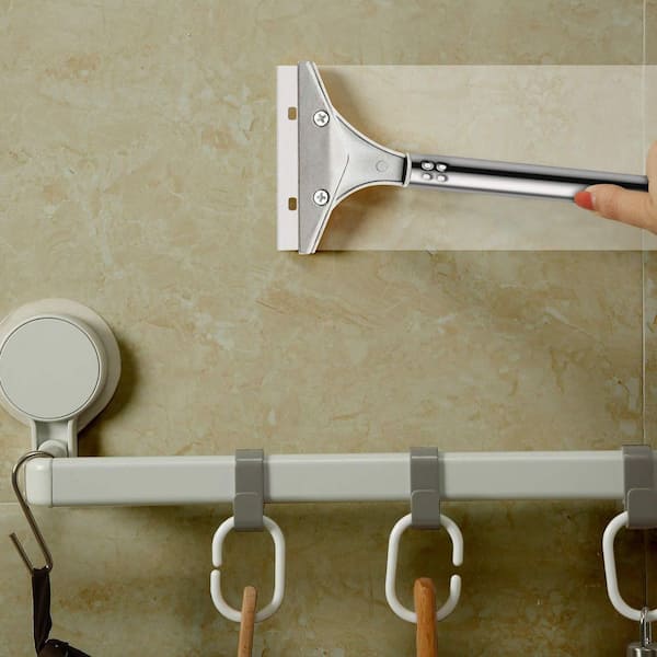 4-in. Razor Blade Scraper Tool w/ 10 Replacement Blades for Wallpaper, Sticker, Glue, Floor Adhesive Removal (2-Pack)