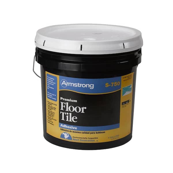 Armstrong S 750 4 Gal Resilient Tile Adhesive 00750418 Armstrong S 750 4 Gal Resilient Tile, Armstrong Alterna Adhesive