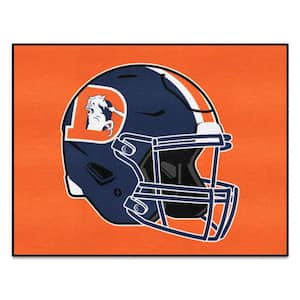 Denver Broncos Orange 3 ft. x 4 ft. All-Star Area Rug