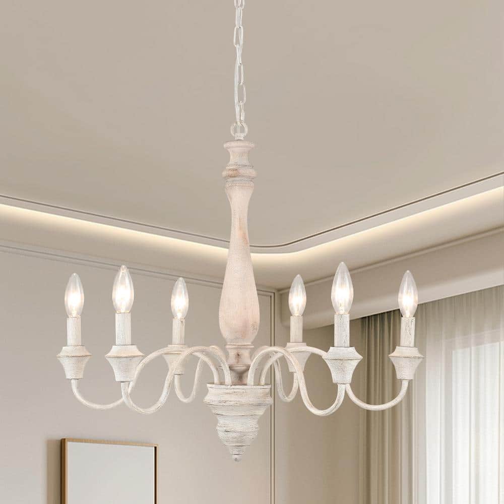 6-Light Gray Candle Design Hanging Linear Chandelier Lighting for Kitchen Island price history on PriceWatchPro