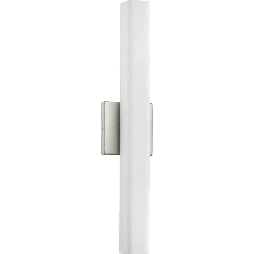 Brushed Nickel 22" LED Bath Vanity Light with Opal Glass