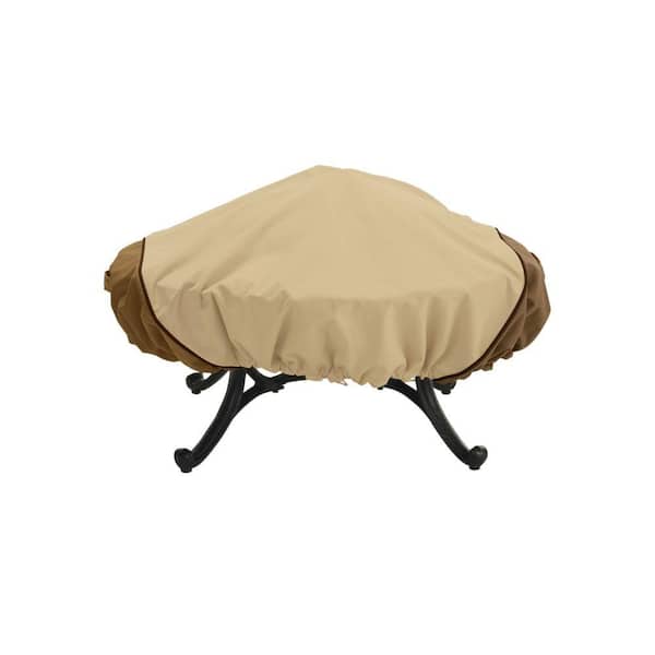 Veranda Round Fire Pit Cover, Budge Outdoor Furniture Protection